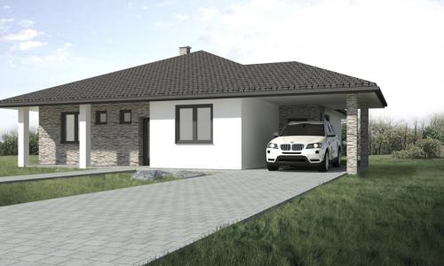  4 izbový bungalov do 100 m2